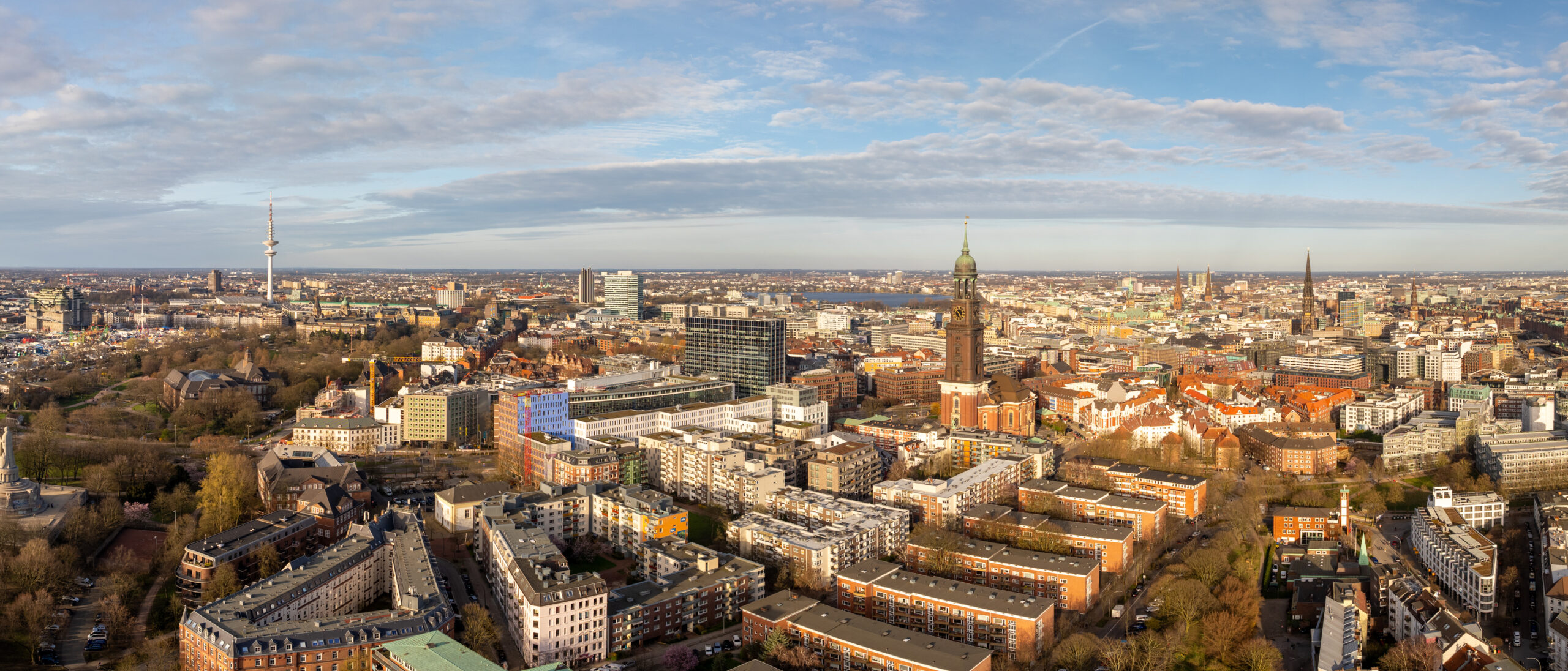 Hamburg von oben